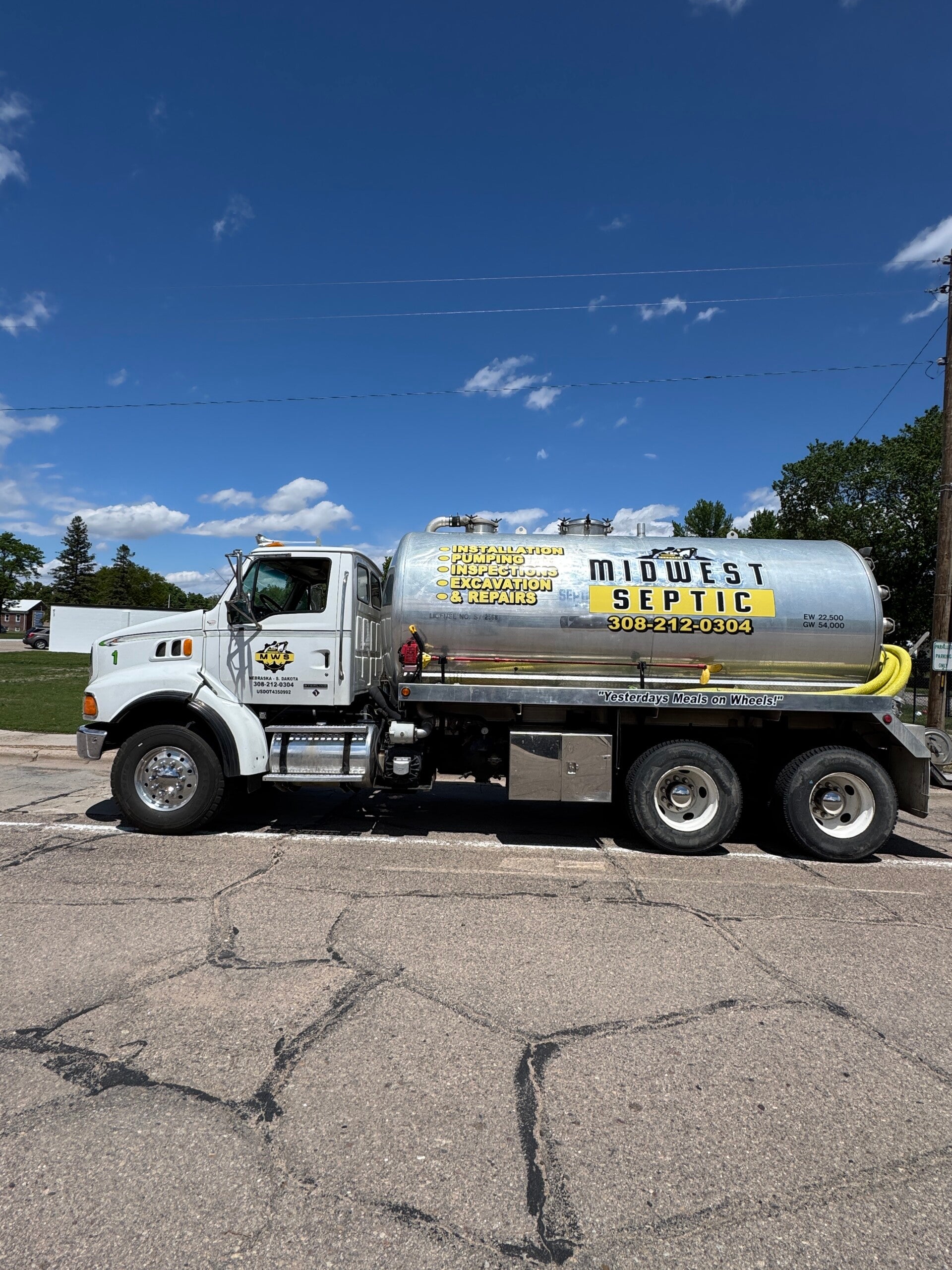 Sewer cameras & cleaning — Midwest Septic project photo